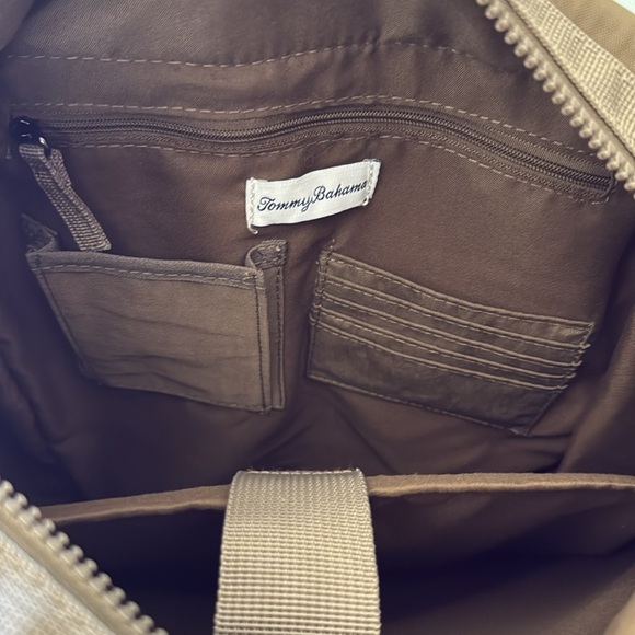 Tommy Bahama Convertible Backpack in Military Army Green / Olive - Picture 8 of 8